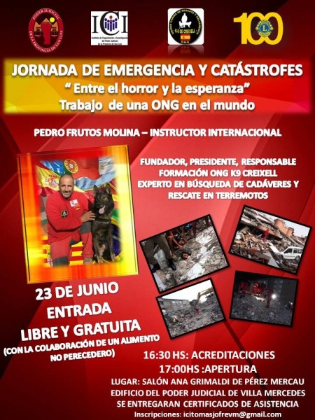 AFICHES JORNADA DE EMERGENCIA Y CATASTROFES