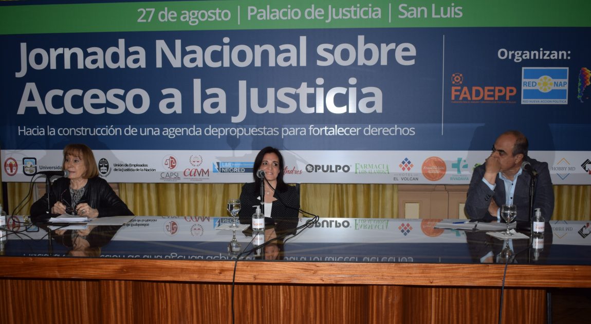 EXITOSO INICIO DE LA JORNADA NACIONAL SOBRE ACCESO A LA JUSTICIA