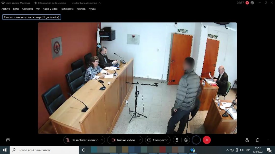 AUDIENCIA DE FLAGRANCIA EN CAUSA DE ROBO CALIFICADO EN MERLO