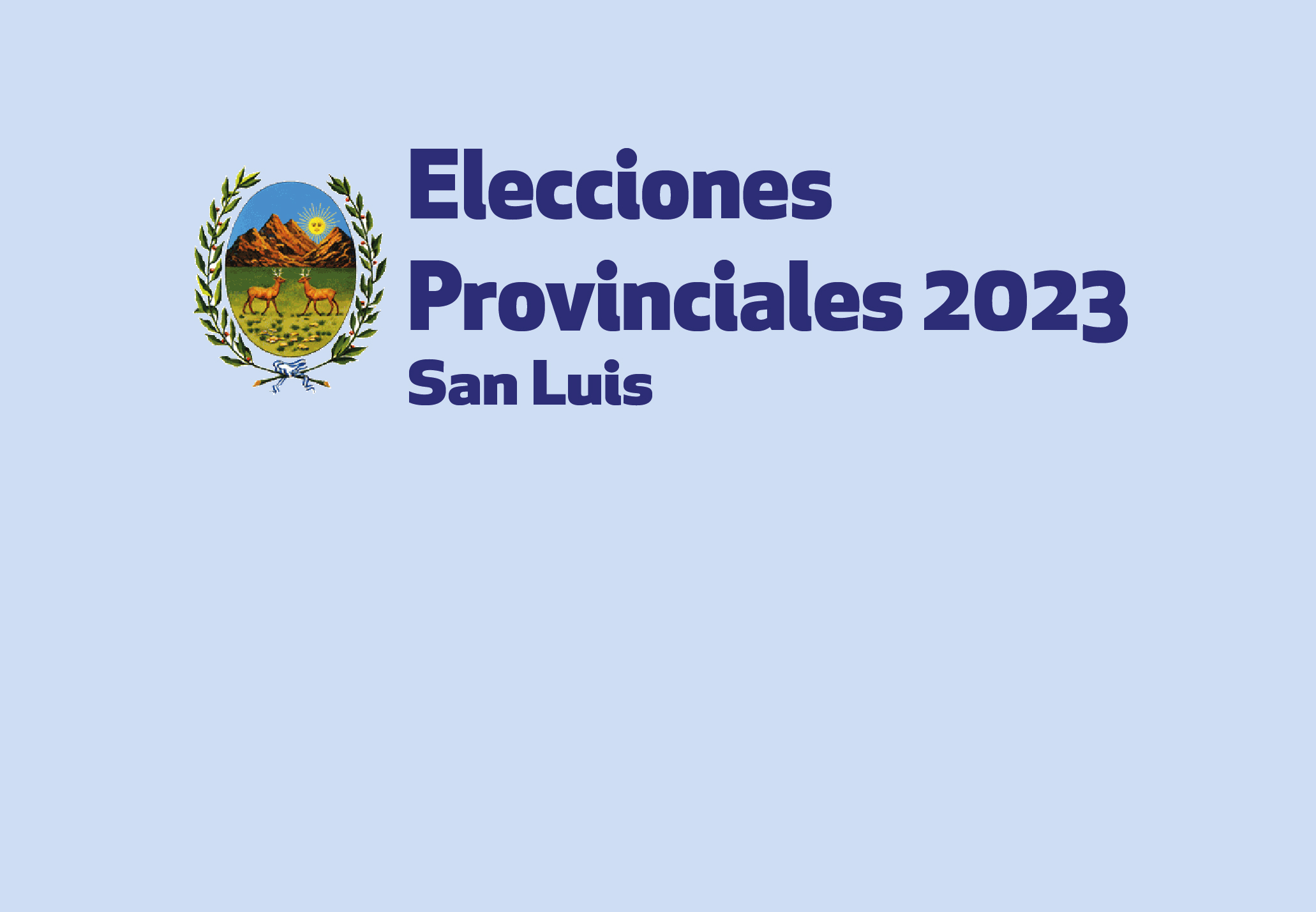 ELECCIONES PROVINCIALES 2023: ENLACE DE ACCESO AL ESCRUTINIO PROVISORIO