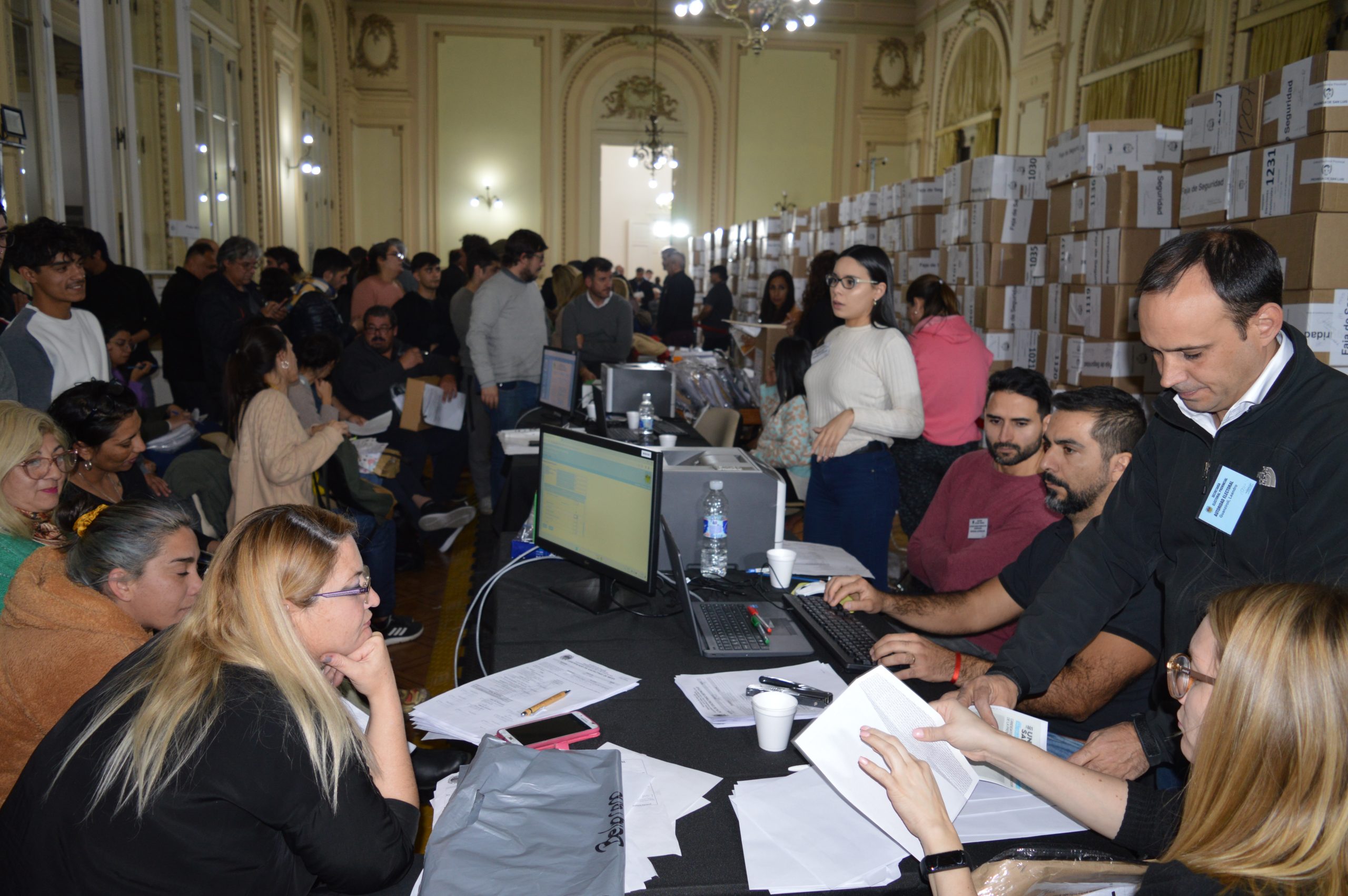 ELECCIONES PROVINCIALES 2023: INICIO DEL ESCRUTINIO DEFINITIVO