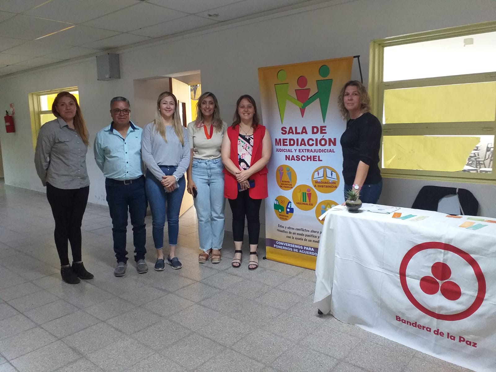 NASCHEL: PROMOCIONARON LA MEDIACIÓN EN LA ESCUELA “ELENA OSSOLA DE HORAS”