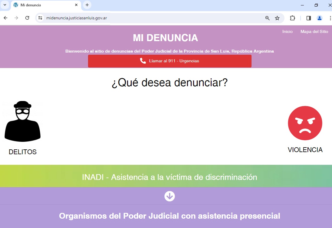 “MI DENUNCIA”: EL SITIO WEB QUE FACILITA EL ACCESO A JUSTICIA A LA CIUDADANÍA