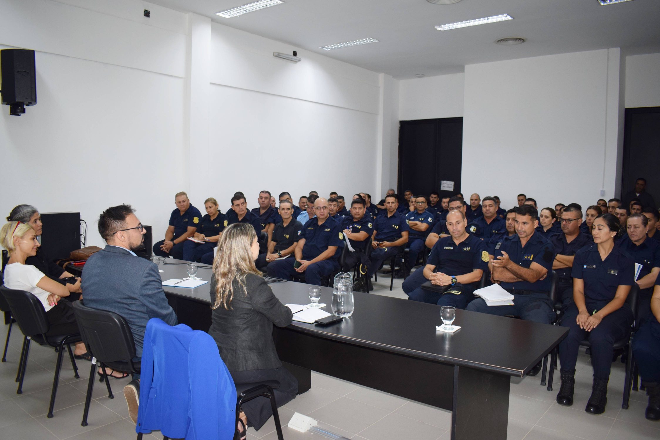 SANTA ROSA: AUTORIDADES DEL NUEVO JUZGADO DE FAMILIA SE REUNIERON CON FUERZAS DE SEGURIDAD