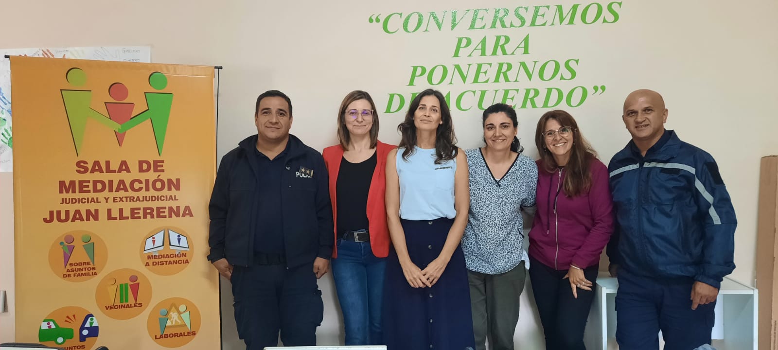 LA SALA DE MEDIACIÓN DE JUAN LLERENA CONMEMORÓ SU 5º ANIVERSARIO