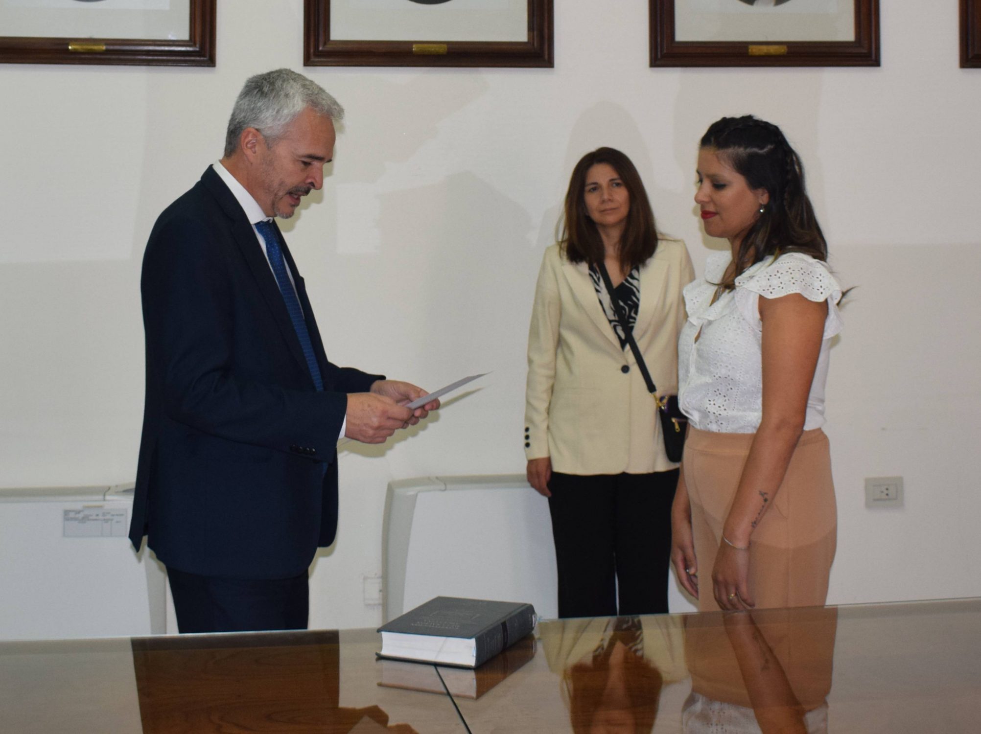 ACTO DE JURAMENTO DE SECRETARIA DEL JUZGADO DE FAMILIA DE LA TERCERA CIRCUNSCRIPCIÓN