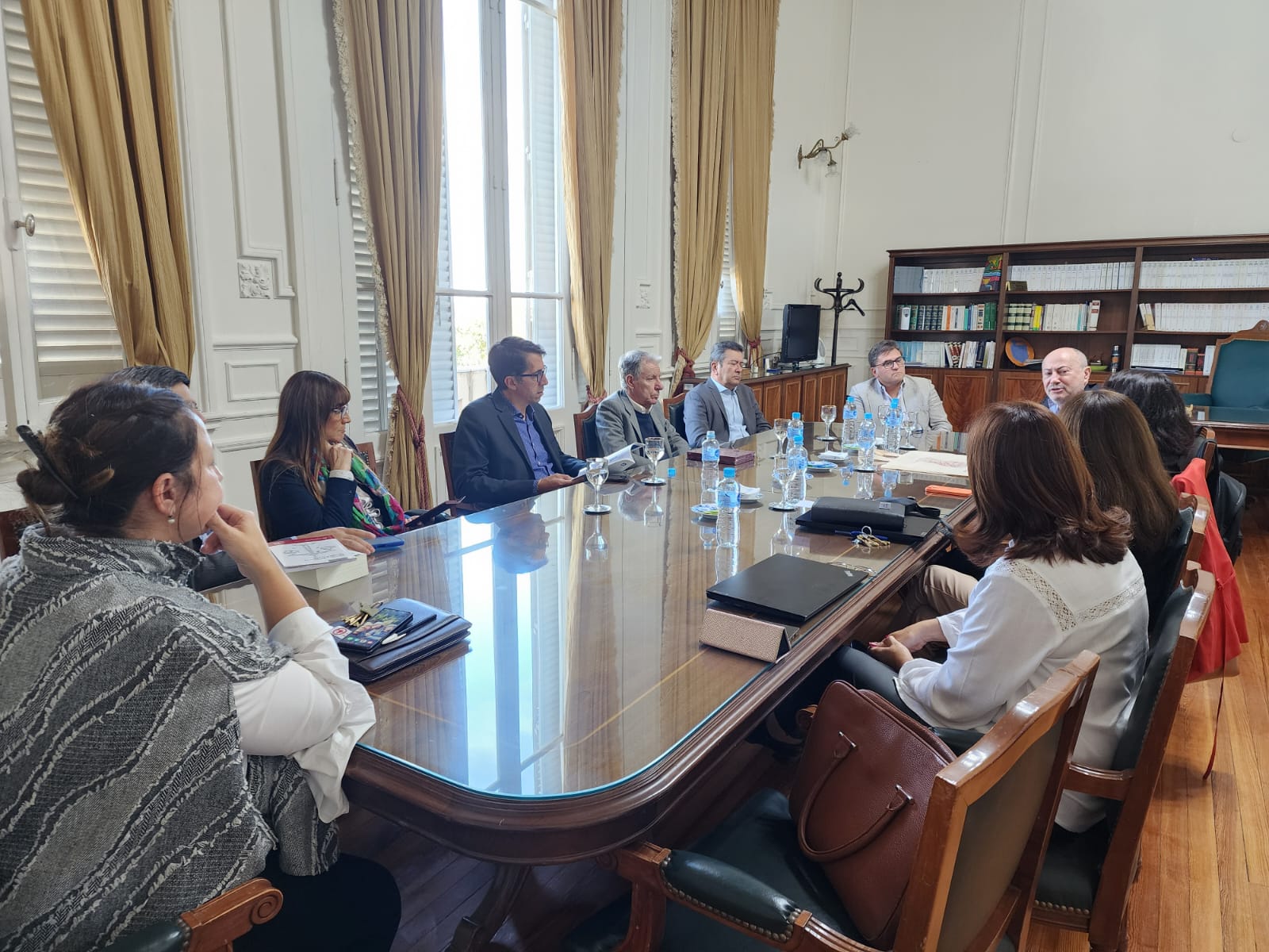 AUTORIDADES JUDICIALES RECIBIERON A REPRESENTANTES DEL CONSEJO DE LA MAGISTRATURA DE LA CIUDAD AUTÓNOMA DE BUENOS AIRES