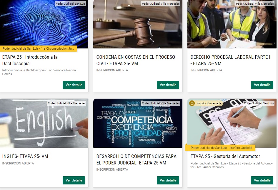 ETAPA 25: SE DICTARÁ UN CURSO SOBRE DERECHO PROCESAL LABORAL